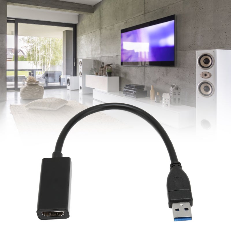 محول USB 3.0 إلى HDMI: دقة 1080 بكسل، سرعة عالية 5 جيجابت في الثانية، أوضاع التوسيع والمرآة - محول فيديو ذي أداء مستقر لحواسيب اللابتوب ويندوز، أجهزة سطح المكتب، دار الترفيه المنزلي، ألعاب الفيديو واستخدام المكتب - Image 5