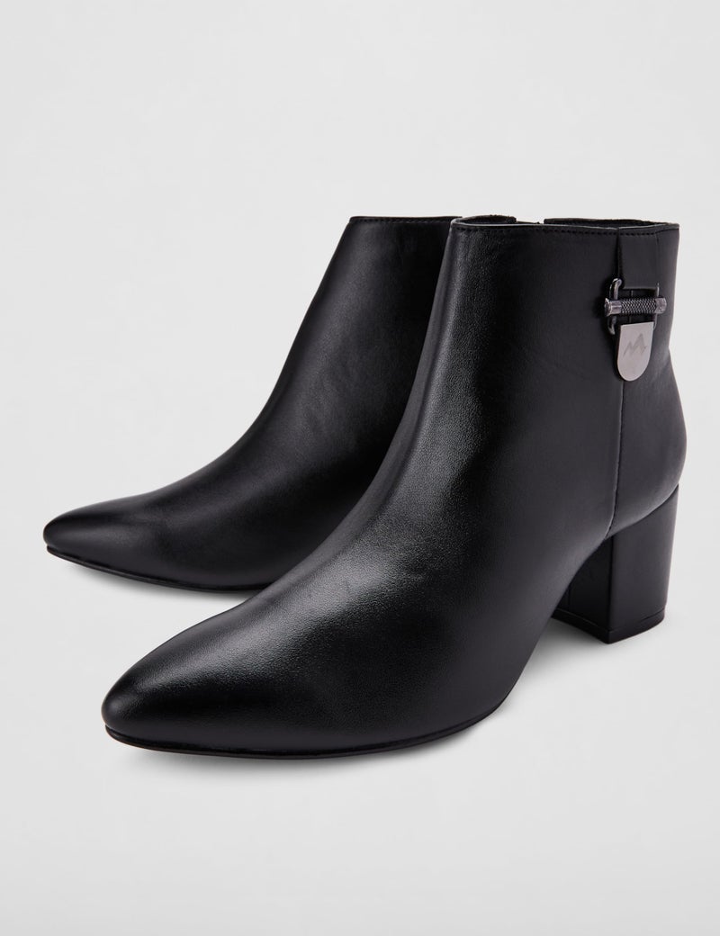 Metro Women's Black Fashion Ankle Party Boot with Heel UK/4 EU/37 (31-66) - Image 5