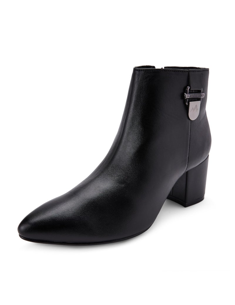 Metro Women's Black Fashion Ankle Party Boot with Heel UK/4 EU/37 (31-66) - Image 1