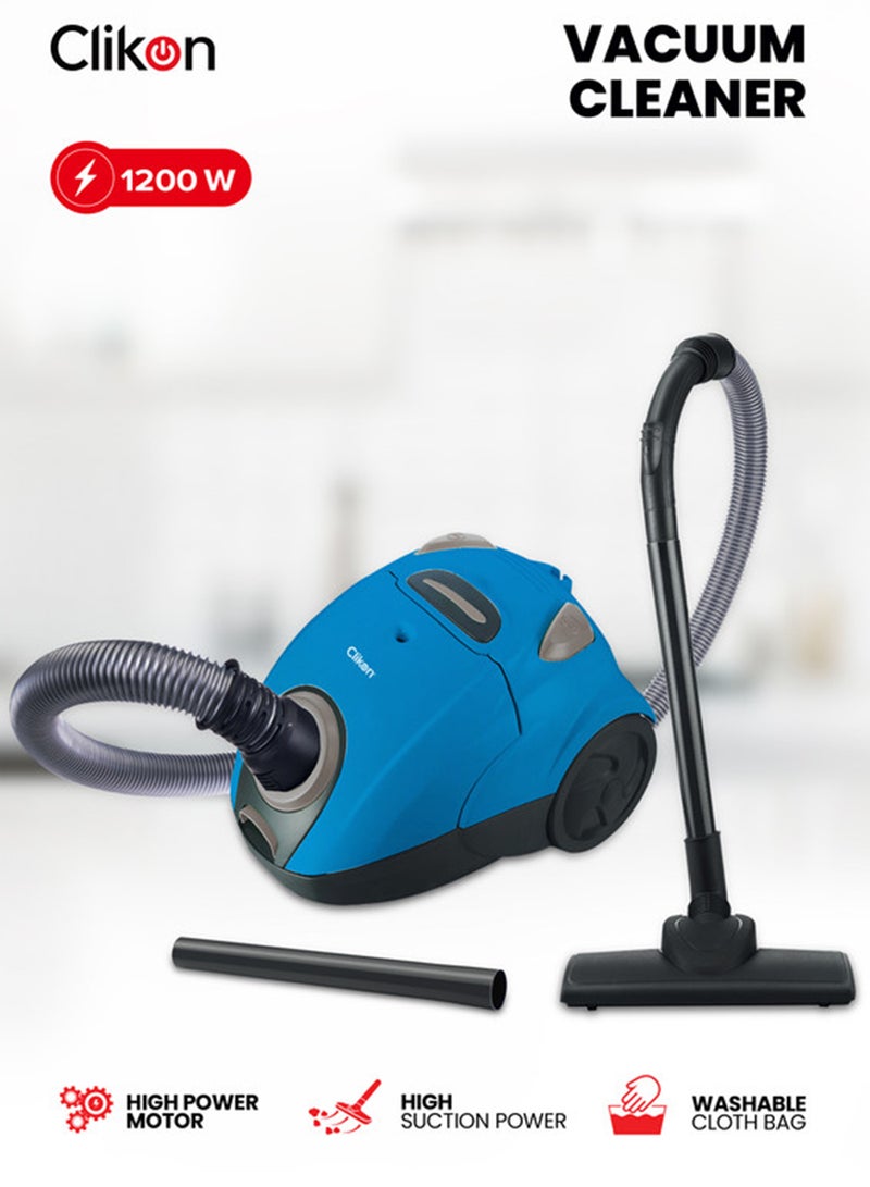 Clikon Vaccum Cleaner Floor Type CK4022 1200 W CK4022 Blue - Image 1