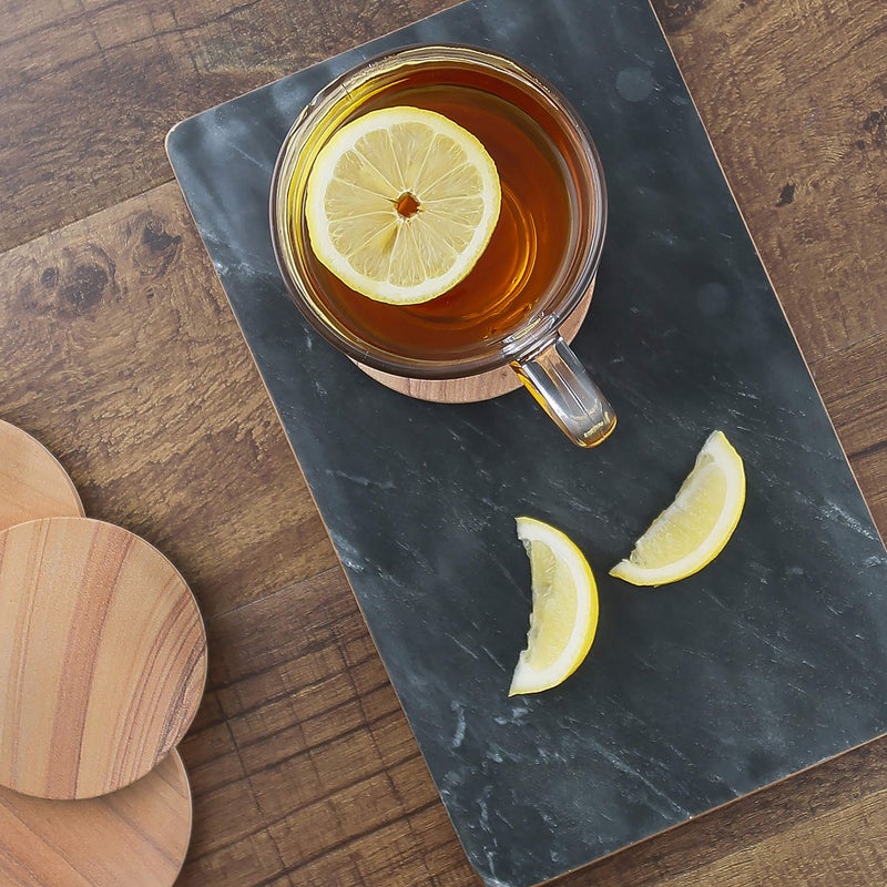 Thirstystone Cinnabar Brand, Multicolor All Natural Sandstone-Durable Stone with Varying Patterns, Every Coaster Is An Original, 4 inch round - Image 2