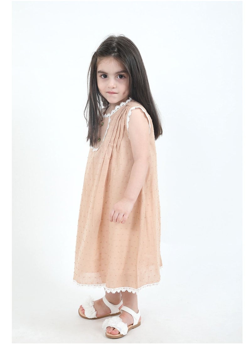 FULL JOY - An  Elegant and Beautiful Baby Girls' Dress with Excellent Material - Image 1