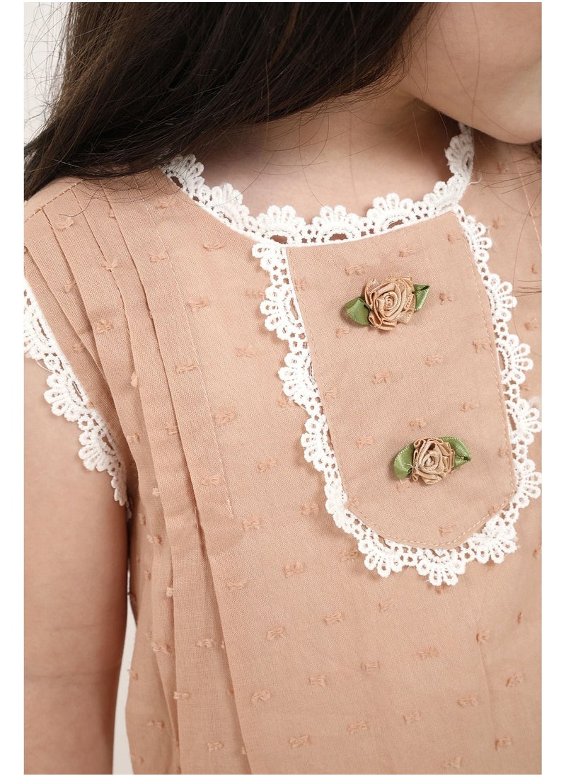FULL JOY - An  Elegant and Beautiful Baby Girls' Dress with Excellent Material - Image 1