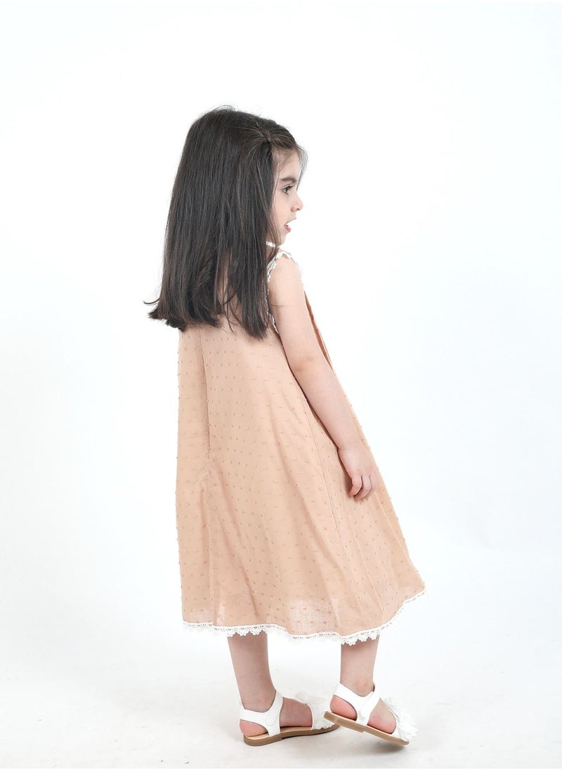 FULL JOY - An  Elegant and Beautiful Baby Girls' Dress with Excellent Material - Image 1