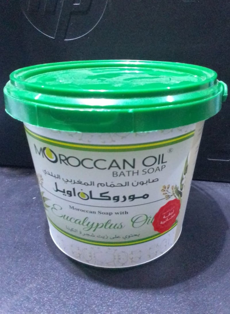 موروكان أويل صابون الحمام بخلاصة زيت شجرة الكينا 850 جرام - Image 1