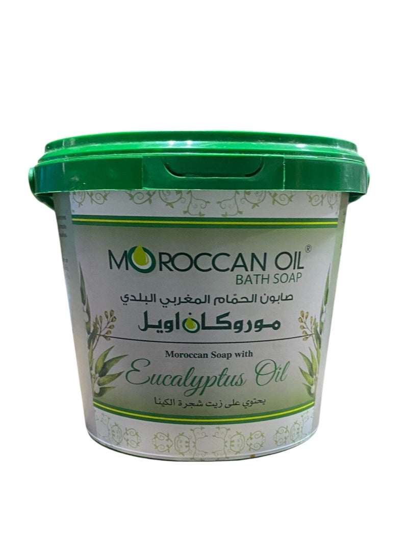 موروكان أويل صابون الحمام بخلاصة زيت شجرة الكينا 850 جرام - Image 2