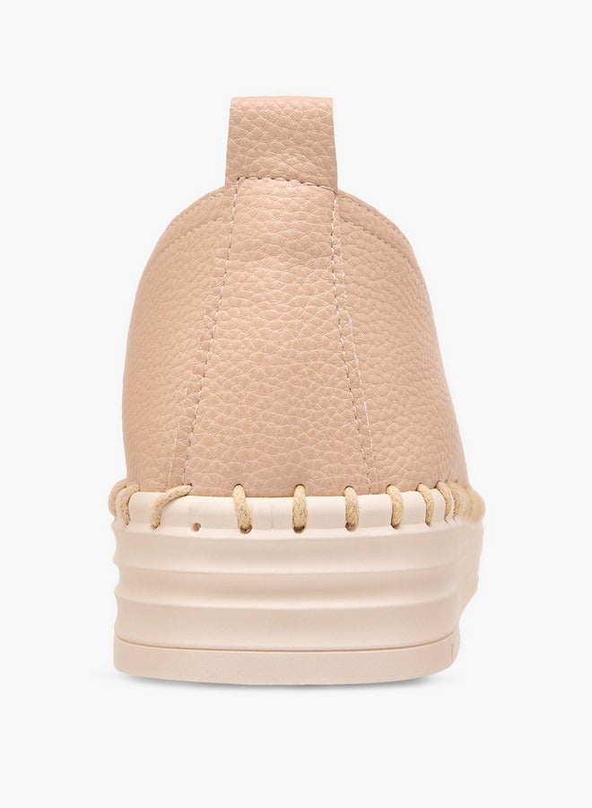 Flora Bella By Shoexpress Textured Slip-On Loafers - Image 5