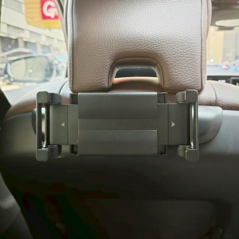 Pitruves Car Tablet Holder - Universal Headrest Mount for Volvo Models, Compatible with 4.7-12.9 Inch Tablets - Image 2