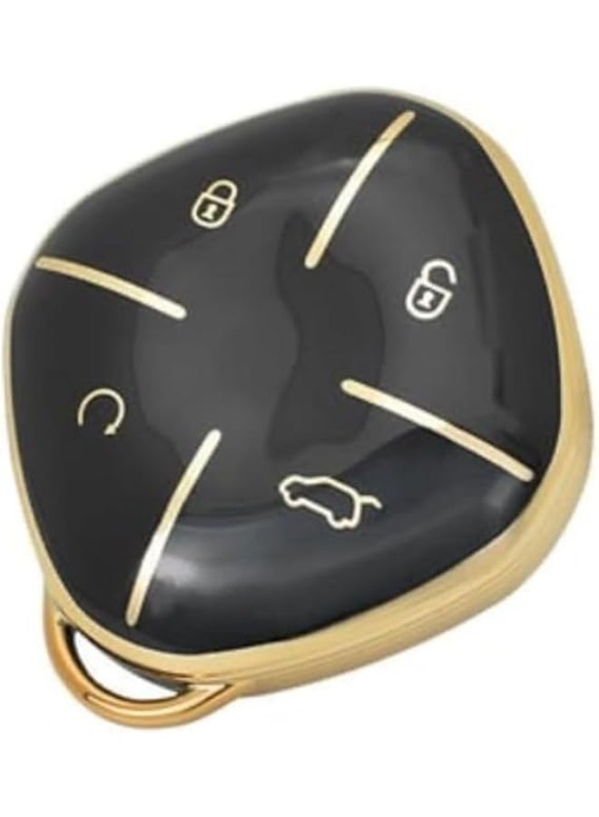 UShop U-Shop Car Key Cover ✔, Full Protection for Smart Car Key, Replacement, Curved Accessory, Made of TPU and Compatible with Jetour Dashing - Image 1