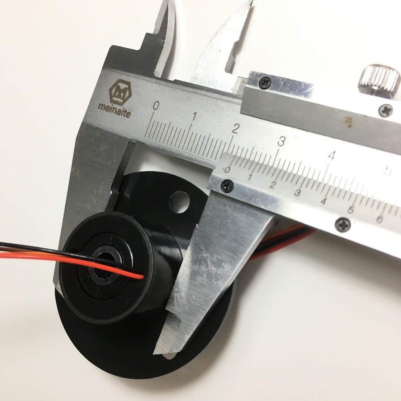 Taidacent Hollow Electrical Slip Ring - Rotary Contact 2/4/6/12 Road Collector, Conductive Electric Motor Rotating Connector (4 Wire 2A, Inner Hole 5mm, Outer Diameter 22mm) - Image 4