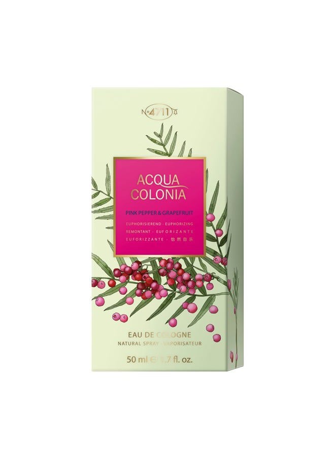 4711 Acqua Colonia Pink Pepper & Grapefruit Eau De Cologne Spray 50Ml/1.7Oz - Image 3
