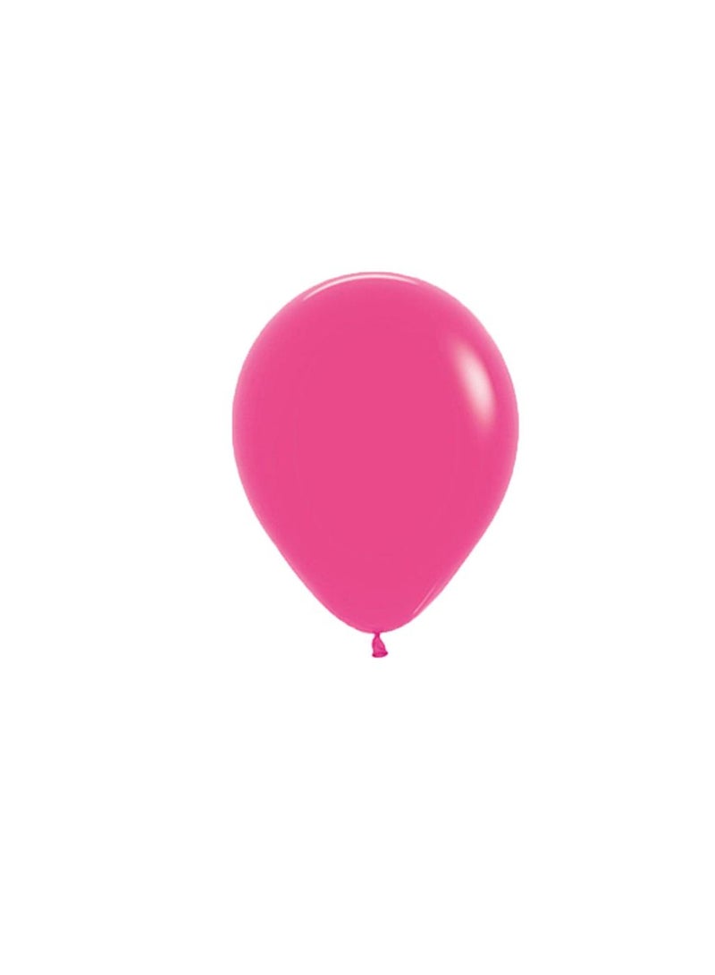 Sempertex 12-Inch Latex Balloons, Fuchsia - Image 1