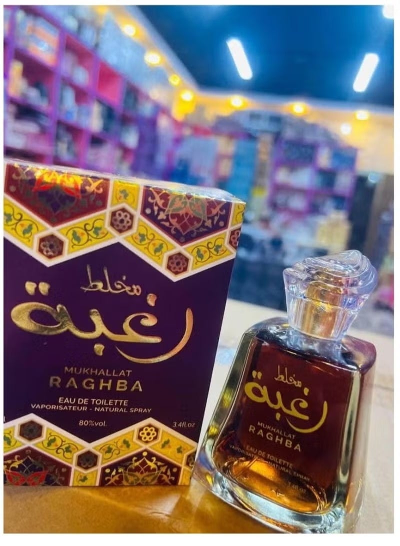 RAGHBA Mukhallat Raghba perfume 100 ml