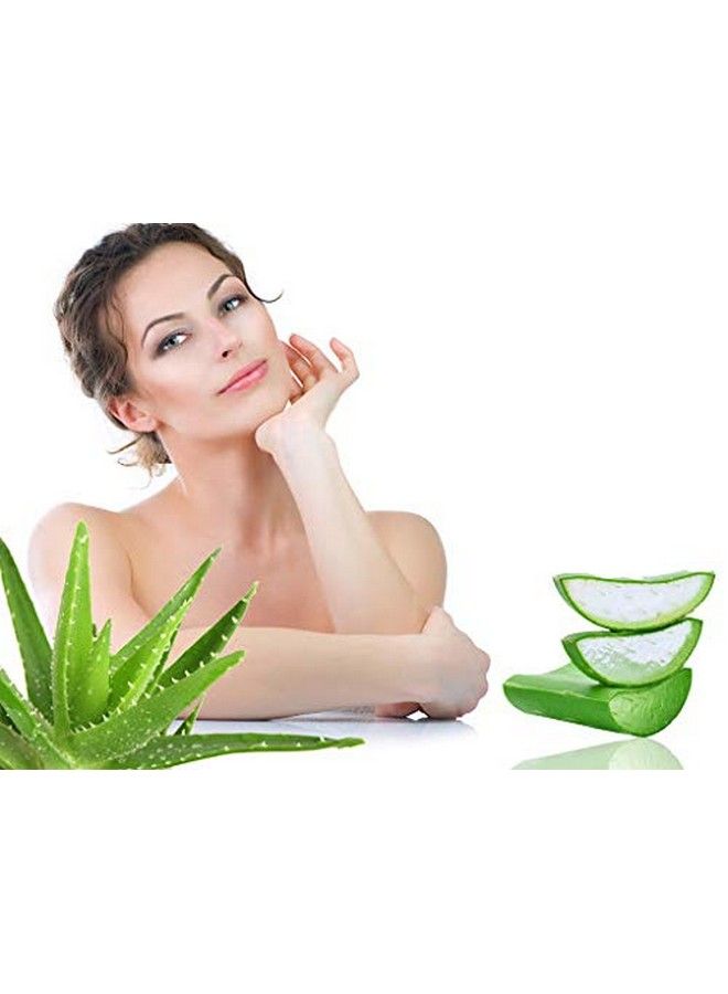 KHADI RISHIKESH جل الصبار النقي 100% لترطيب البشرة للوجه؛ جل تجميل متعدد الاستخدامات؛ يقلل من حب الشباب؛ التجاعيد؛ بشرة متألقة ومشرقة؛ جل مرطب للوجه للرجال والنساء لجميع أنواع البشرة 150 جرام - Image 5