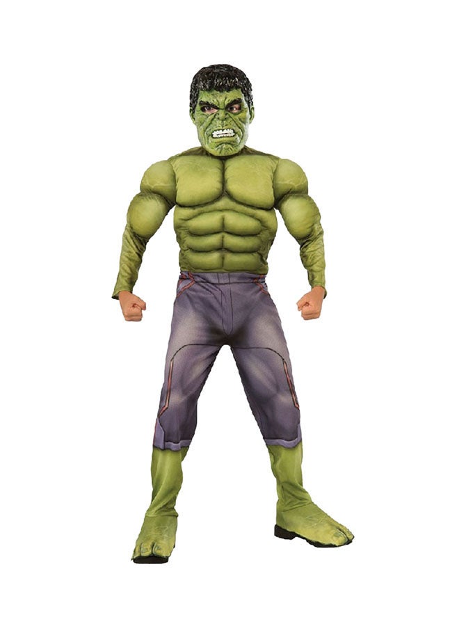 زي تنكري بتصميم ملابس شخصية الرجل الأخضر المستوحاة من فيلم Avengers من إنتاج شركة مارفل طراز 610429-S Small