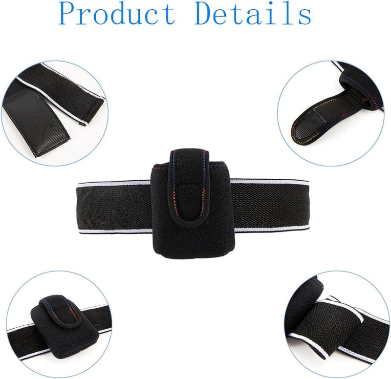 Insulin Pump Holder Breathable Diabetic Running Thigh Belt Bracket Adjustable Insulin Pump Pouch Accessories Elastic Thigh Belt Insulin Pump Bracket Insulin Pump Thigh Belt - Image 3
