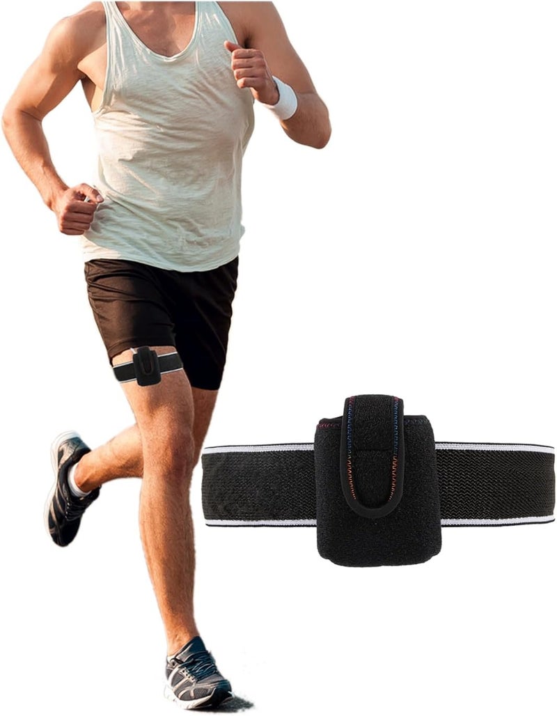 Insulin Pump Holder Breathable Diabetic Running Thigh Belt Bracket Adjustable Insulin Pump Pouch Accessories Elastic Thigh Belt Insulin Pump Bracket Insulin Pump Thigh Belt - Image 1