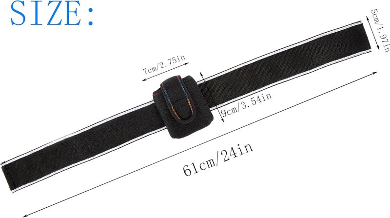 Insulin Pump Holder Breathable Diabetic Running Thigh Belt Bracket Adjustable Insulin Pump Pouch Accessories Elastic Thigh Belt Insulin Pump Bracket Insulin Pump Thigh Belt - Image 2