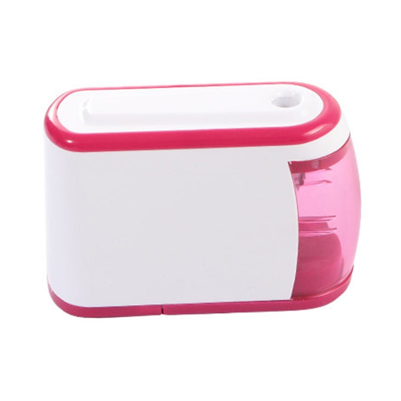 Automatic Pencil Sharpener: 4 AA Battery Operated, Pressure Self Starting, Safety Protection - Easy Clean Portable Design for Home, School and Art Use - Image 1