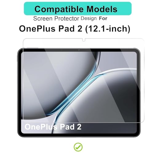 TELTREK Screenguard Compatible With OnePlus Pad 2 / OnePlus Pad2 Tab (12.1" Inch Tablet) Flexible PET Screen Guard Not a Tempered Glass Screen Protector - Image 2