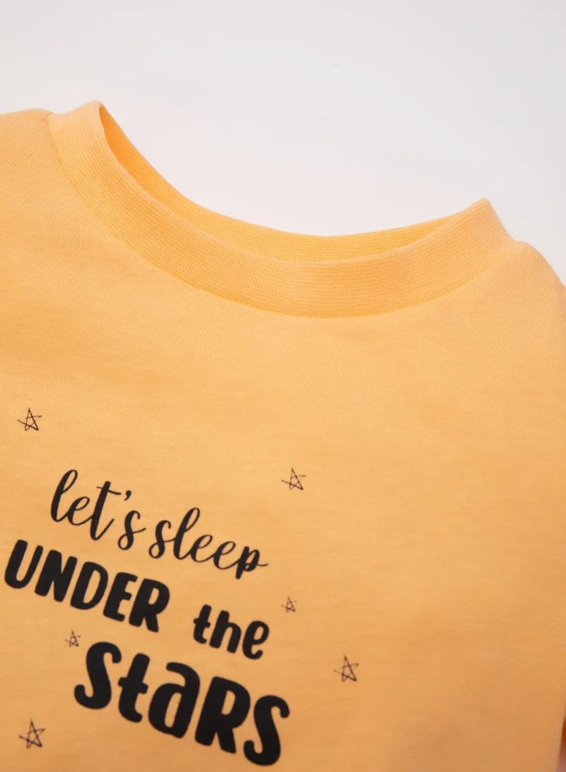 DeFacto Disney Winnie The Pooh Short Sleeve Cotton Pajama Set With Shorts