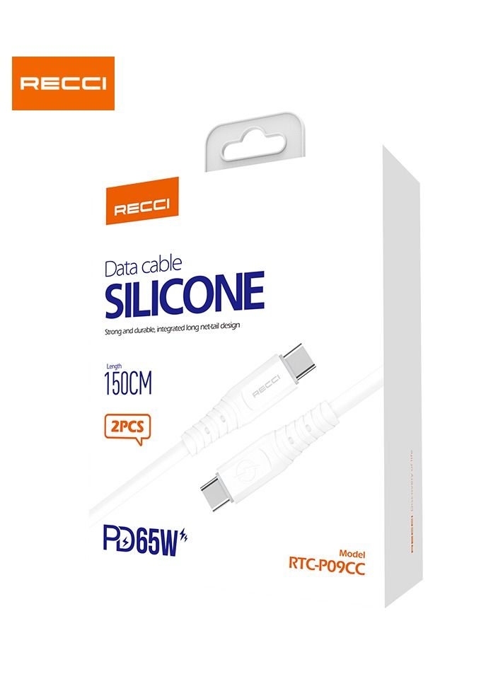 Recci 150cm Safe Speed Charging Cable  RTC-P09CC - Image 4