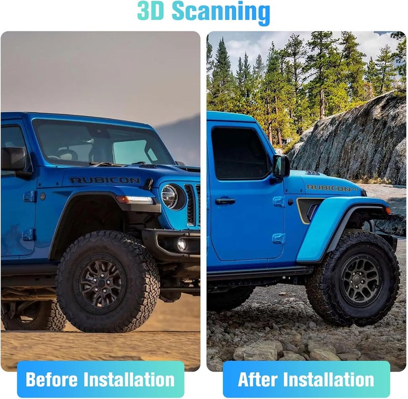 LitMiRaCle Fender Flare Delete Kit for Jeep Wrangler JL - Image 4