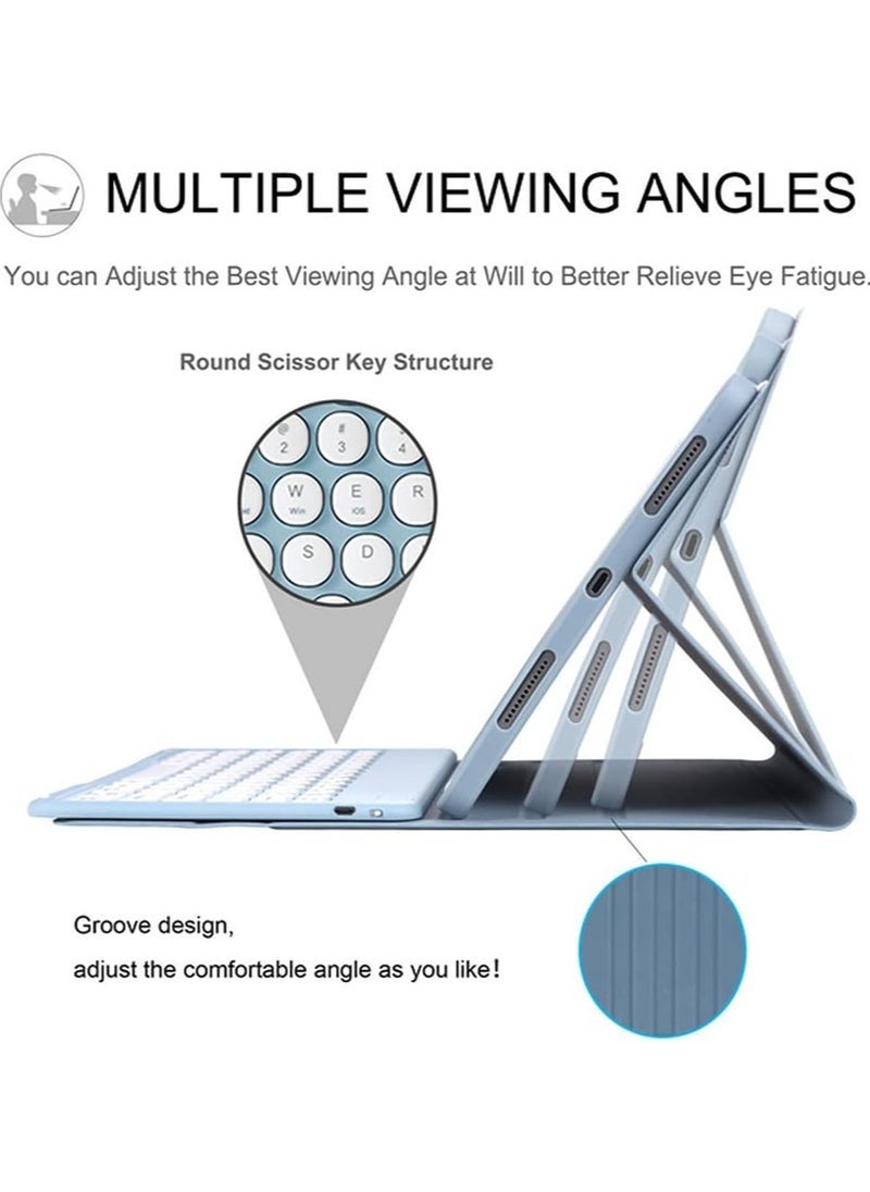 JAJEEK Samsung Galaxy Tab A9 Plus (X210) Touchpad Smart Case – Ultra-Slim Folio with Built-in Touchpad, Adjustable Stand, Auto Sleep/Wake Function, Full Protection, and Durable Design - Image 3