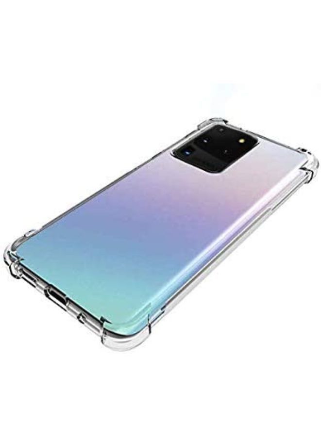 غطاء حماية شفاف من السيليكون الناعم TPU لهاتف Samsung Galaxy S20 Ultra/Ultra 5G - Image 2