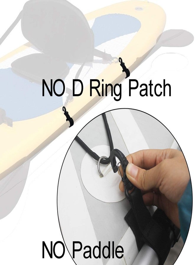 YYST SUP Paddleboard Inflatable Boat Paddle Keeper Paddle Holder Paddle Clip,Set of 4. No D Ring Patch ! - Image 3
