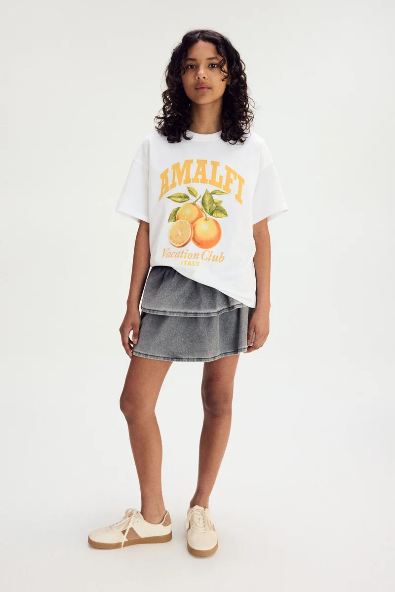 H&M Oversized cotton T-shirt
