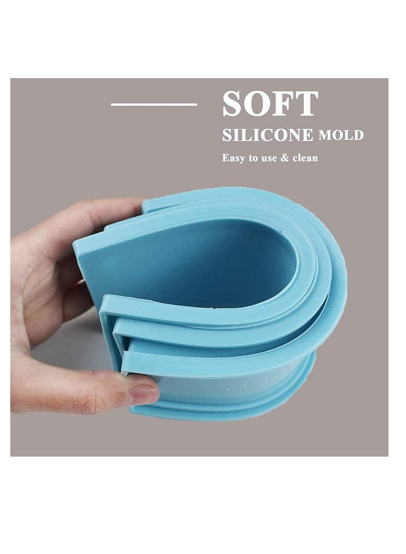 SYOSI Domino Box Silicone Mold Set for Resin Casting Storage Box Resin Mold for DIY Epoxy Crafts Making Tool Casting Silicone Mould Soft Durable Create Unique Storage Case Holder - Image 3