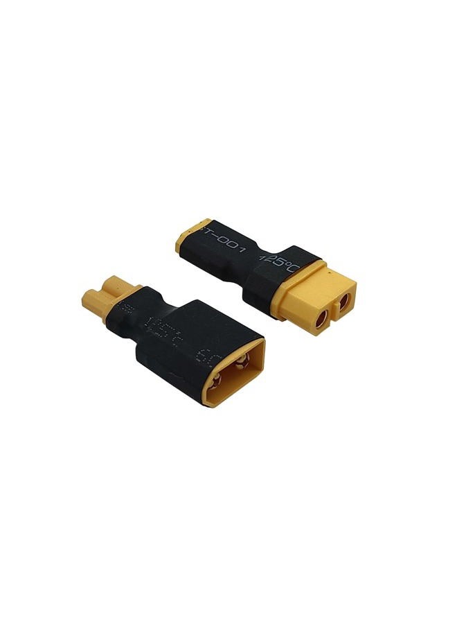 LINSYRC 2 Pairs XT30 to XT60 Plug RC Male Female Connector Adapter for RC FPV Drone Car Lipo NiMH Battery Charger ESC - Image 3