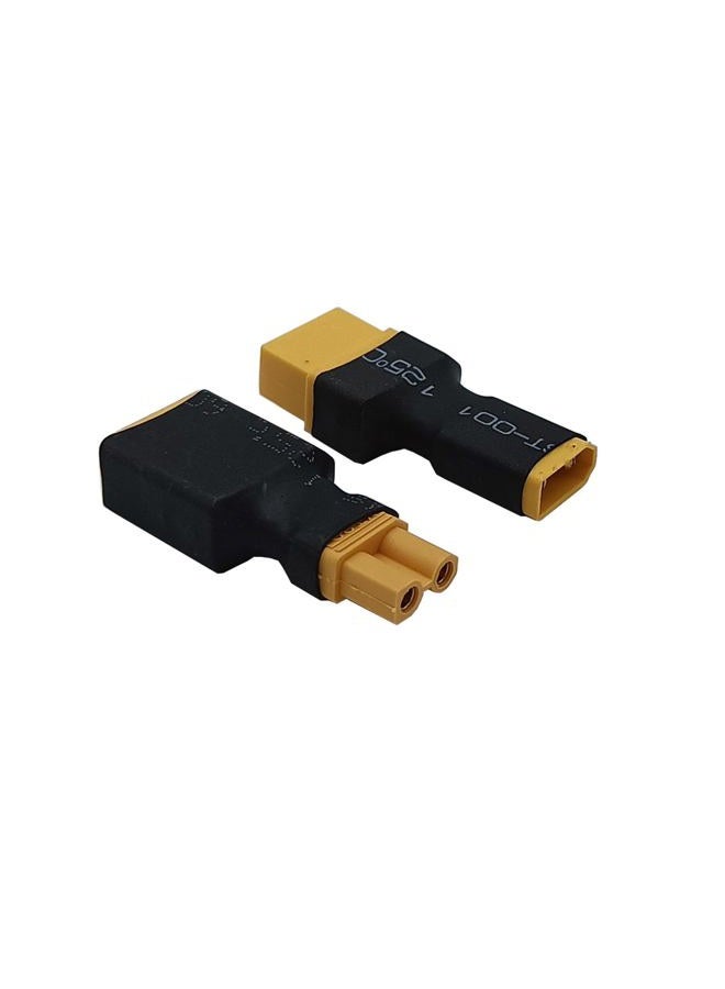 LINSYRC 2 Pairs XT30 to XT60 Plug RC Male Female Connector Adapter for RC FPV Drone Car Lipo NiMH Battery Charger ESC - Image 2