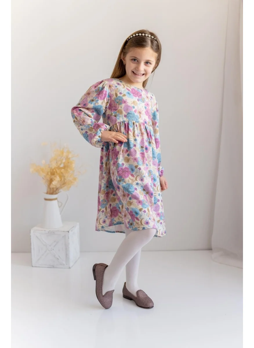 Zeyland Girl's Patterned Woven Dress