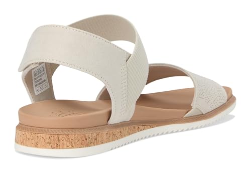 Skechers Women's Desert KISS Low Sandal, Off White, 7 - Image 5