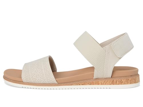 Skechers Women's Desert KISS Low Sandal, Off White, 7 - Image 4