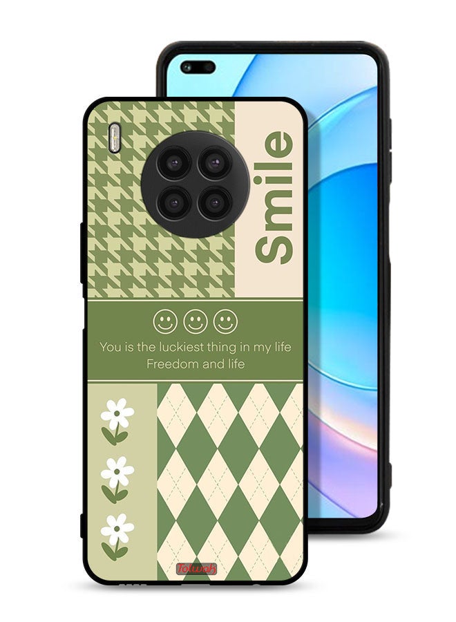 Tolwak Honor 50 Lite Protective Case Cover Smile Is The Luckiest Thing In My Life - Image 1