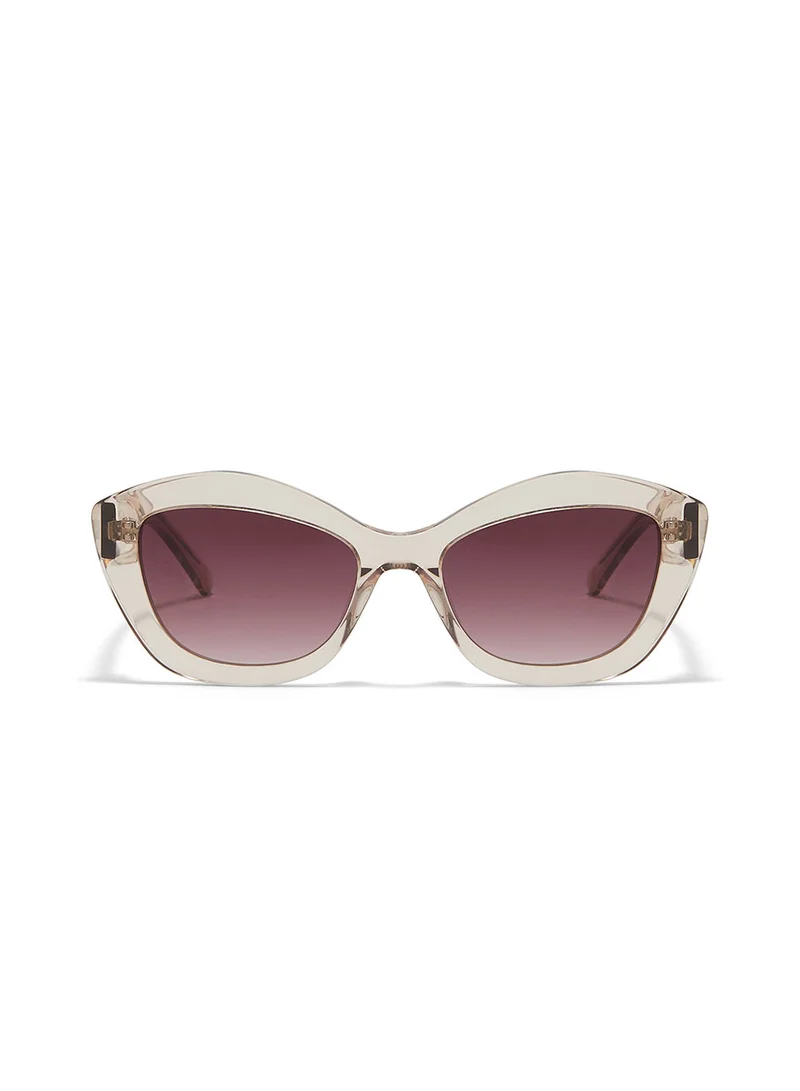 30 سندايز Arosa,Women Sunglasses, Cat Eye Sunglasses, UV Protection: UV400 (Beige,Brown)