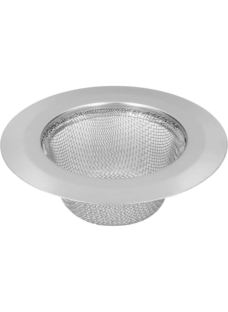 SOLARAE Kitchen Sink Strainer, 2pcs Stainless Steel Sink Drain Strainer Sink Filter, for Kitchen Sinks Bathroom, Bathtub, Shower Drains, Disposal Waste - Image 5