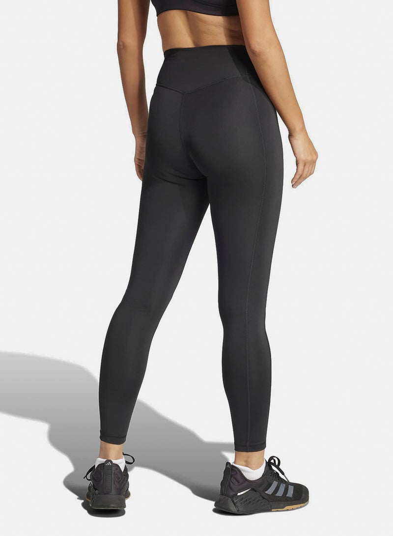 Adidas Optime Stash  7/8 Leggings - Image 2