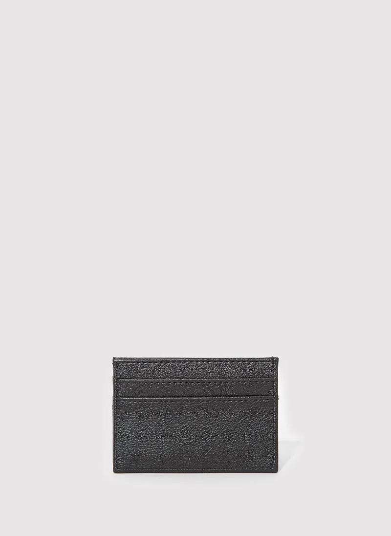 مافي Black Faux Leather Wallet