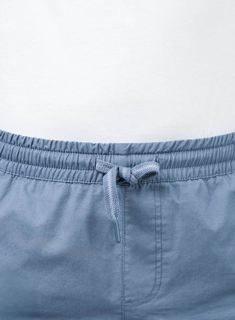 جيوردانو شورت رجالي قطن تويل بخصر مطاطي مريح بقصة مريحة - Image 3