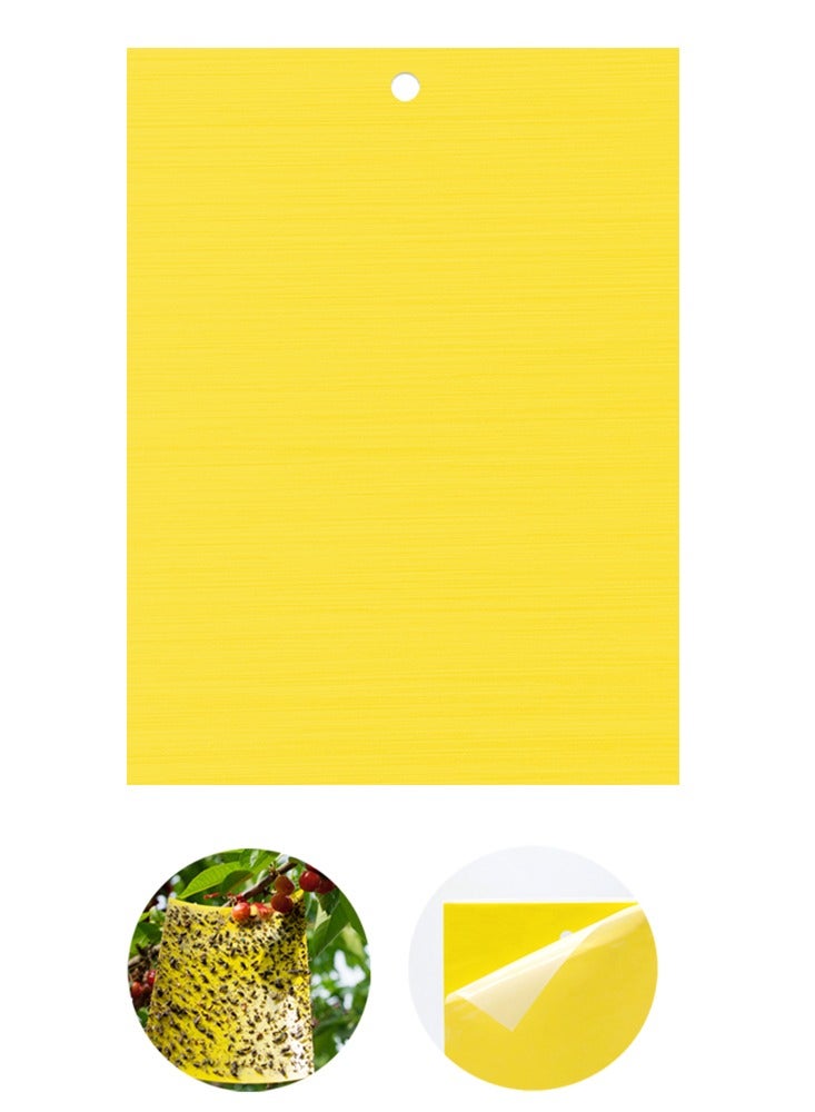 20-Piece Yellow Sticky Traps for Flying Insect Control Eco-Friendly Durable Pest Solution for Home Garden and Greenhouse - Image 1