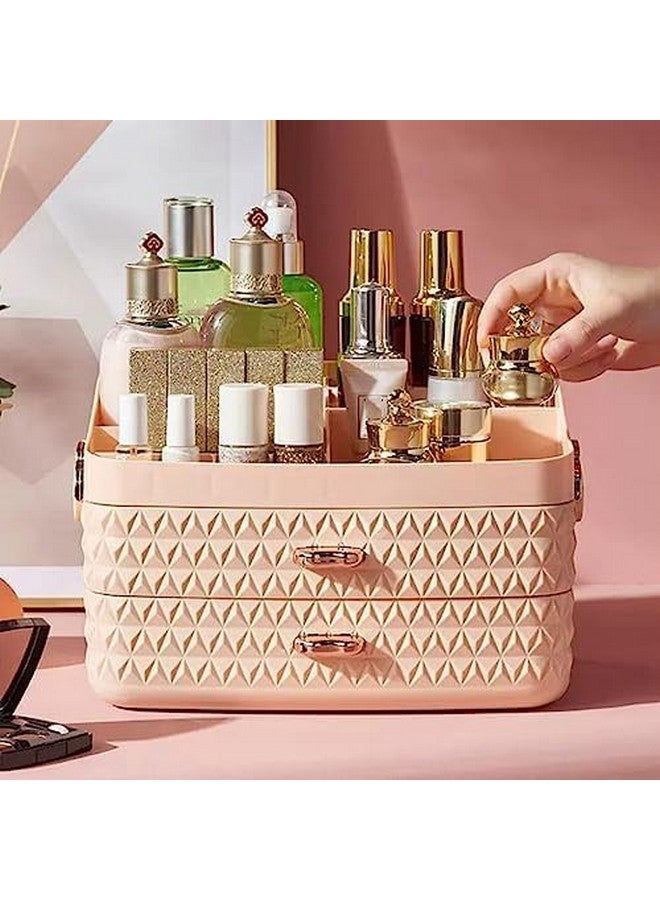 Crobat Desktop Cosmetic Storage Box Dressing Table Multi-layer Drawer Storage Box Lipstick Mask Skin Care Finishing Box - Image 4