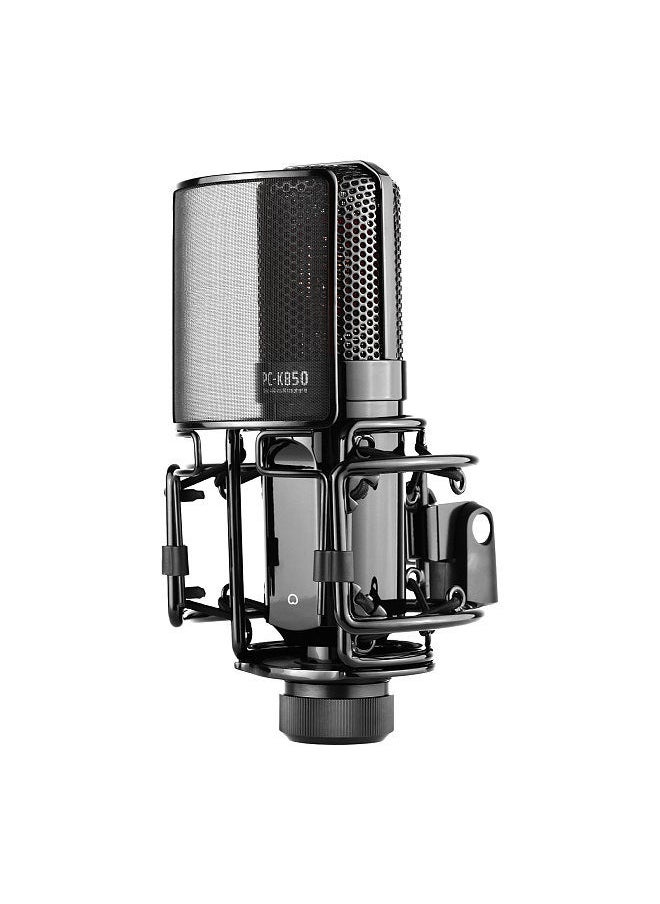 TAKSTAR - PC-K850 Side-Address Recording Microphone Cardioid Pickup Pattern Wired Condenser Mic for Live Streaming Karaoke Professional Studio Sound Instrument Recording - Image 1