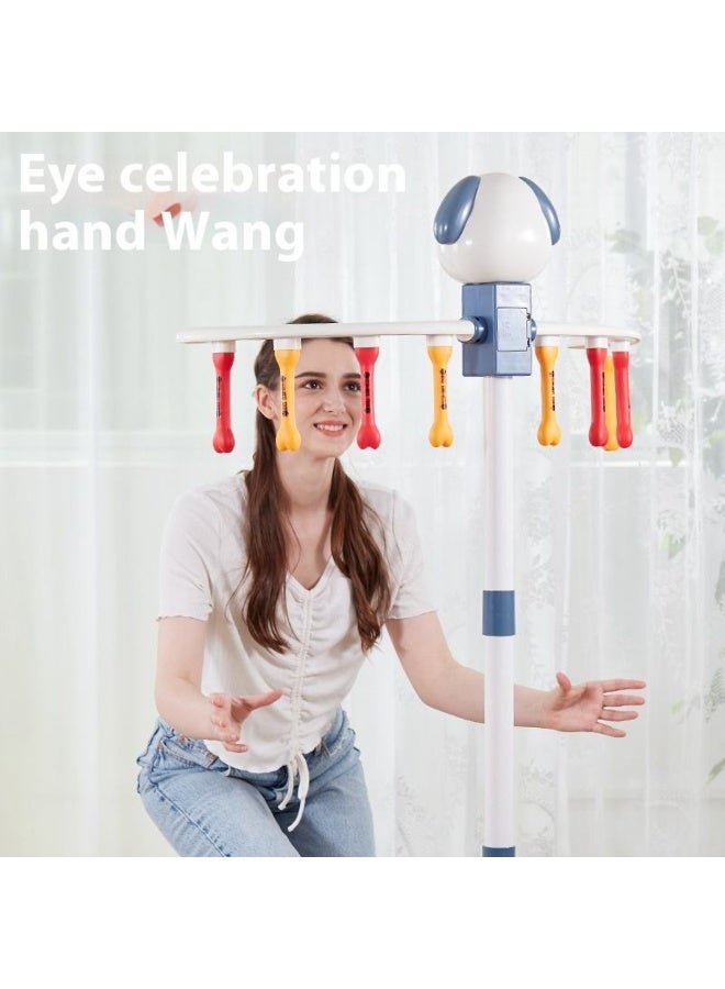 Tradeo Interactive Reaction Training Game for Kids & Adults, Adjustable Speed Reflex Game with Cartoon Design, Hand-Eye Coordination & Fitness Toy for Home Indoor Play - Image 2