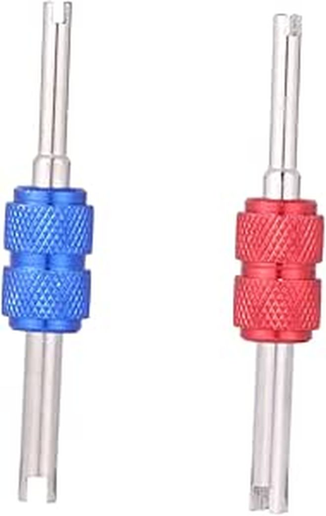 Garneck 2Pcs Tire Valve Stem Core Remover And Installer Replacement Tool Compact - Image 1