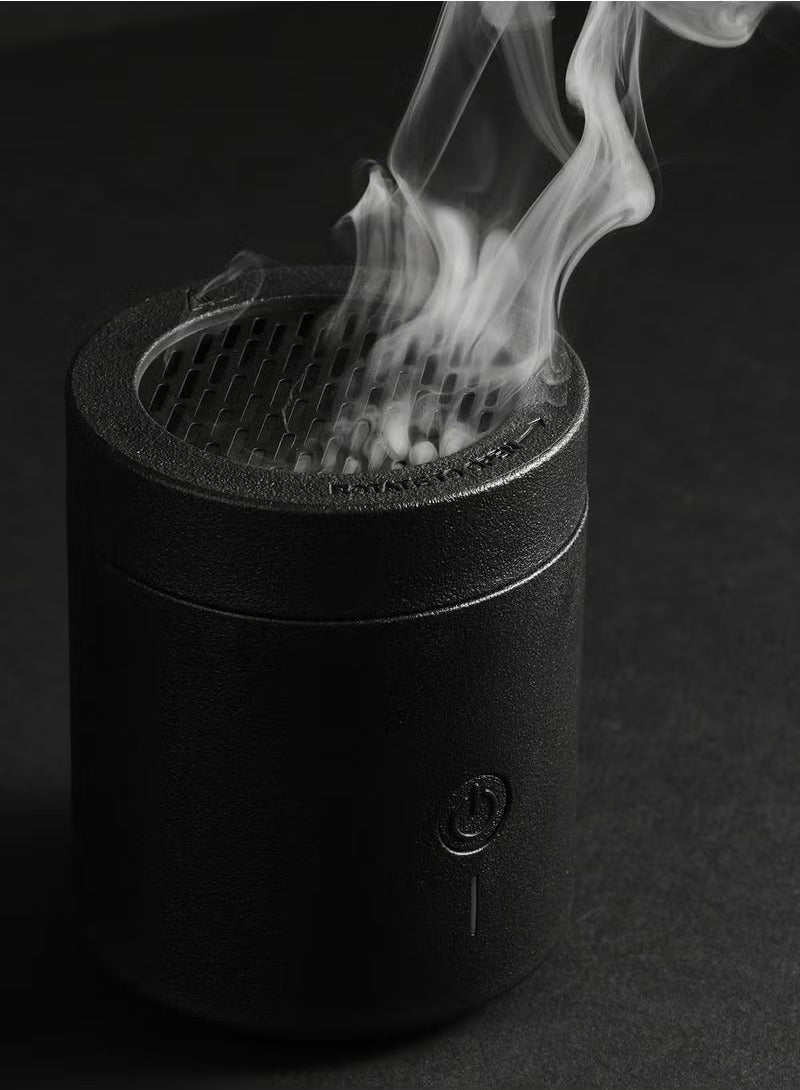 JAJEEK مبخرة إلكترونية مدخان BK-108 مبخرة بخور كهربائية قابلة للشحن عبر USB، موزع عطر عربي، حامل بخور للمسلمين للسيارة والمنزل والمكتب - Image 3