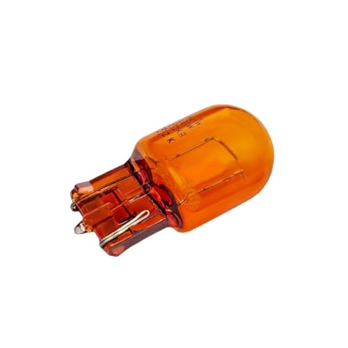 Piumeif Pair (2) T20 7440 WY21W Turn Signal Light Bulb (12V 21W) fit for 06 Accord CRV RAV4 REIZ Camry Corolla, 2000 lexus es300/es330, 2010 Subaru, BMW E46 Amber Bulbs - Image 4